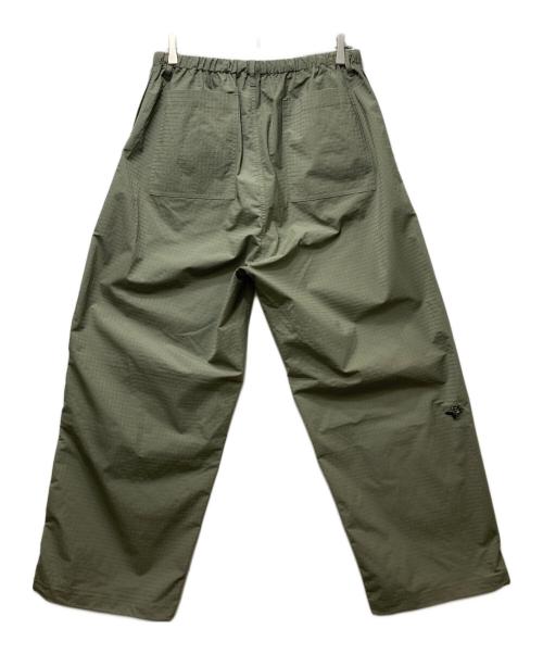 Diaspora Skateboards（ディアスポラスケートボードズ）Diaspora skateboards (ディアスポラスケートボードズ) 25AW Mil Wide Pants（ミルワイドパンツ）DSP-25AW-PT03 グリーン サイズ:Lの古着・服飾アイテム