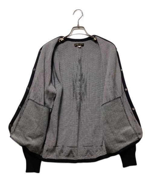WESTRIDE CYCLE TOGS（ウエストライド サイクルトグズ）WESTRIDE CYCLE TOGS (ウエストライド サイクルトグズ) ネイティブコットンカーディガン　81-255-26-2415 ブラック サイズ:36の古着・服飾アイテム