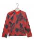 COMME des GARCONS（コムデギャルソン）の古着「ハートドット カットソー AD2008　GB-T009」｜レッド