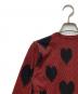 中古・古着 COMME des GARCONS (コムデギャルソン) ハートドット カットソー AD2008　GB-T009 レッド サイズ:SS：15000円