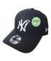 New Era（ニューエラ）の古着「BASICKS x Neｗera Yankees Cap / コラボ ヤンキースキャップ 」｜ネイビー