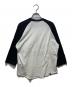 Hysteric Glamour (ヒステリックグラマー) RAINBOW WOMAN レインボー ウーマン ラグラン 七分袖 シャツ ホワイト×ブラック サイズ:M：8000円