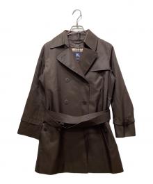 BURBERRY LONDON（バーバリーロンドン）の古着「ノバチェックライナー付トレンチコート」｜ブラウン