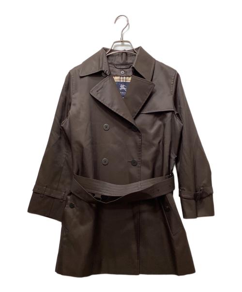 BURBERRY LONDON（バーバリーロンドン）BURBERRY LONDON (バーバリーロンドン) ノバチェックライナー付トレンチコート ブラウン サイズ:38の古着・服飾アイテム