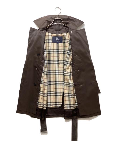 BURBERRY LONDON（バーバリーロンドン）BURBERRY LONDON (バーバリーロンドン) ノバチェックライナー付トレンチコート ブラウン サイズ:38の古着・服飾アイテム