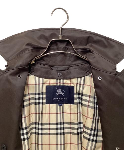 BURBERRY LONDON（バーバリーロンドン）BURBERRY LONDON (バーバリーロンドン) ノバチェックライナー付トレンチコート ブラウン サイズ:38の古着・服飾アイテム