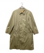 Burberry'sバーバリーズ）の古着「ノバチェックライナー付き ステンカラーコート / バルマカーンコート」｜ベージュ