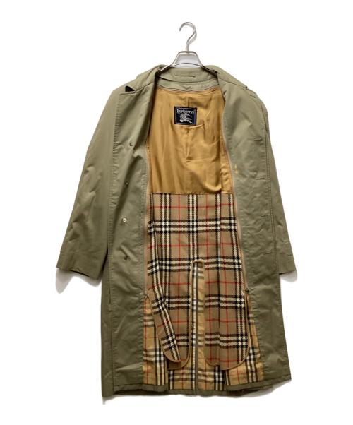 Burberry's（バーバリーズ）Burberry's (バーバリーズ) ノバチェックライナー付き ステンカラーコート / バルマカーンコート ベージュ サイズ:表記無の古着・服飾アイテム
