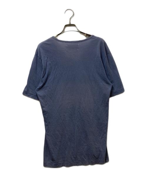 Maison Margiela（メゾンマルジェラ）Maison Margiela (メゾンマルジェラ) プリントTシャツ ネイビー サイズ:50の古着・服飾アイテム