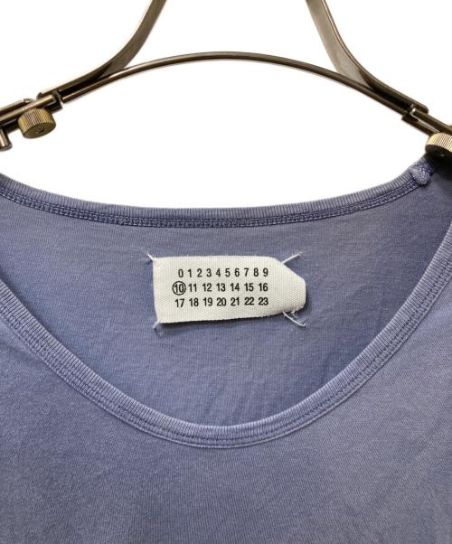 Maison Margiela（メゾンマルジェラ）Maison Margiela (メゾンマルジェラ) プリントTシャツ ネイビー サイズ:50の古着・服飾アイテム