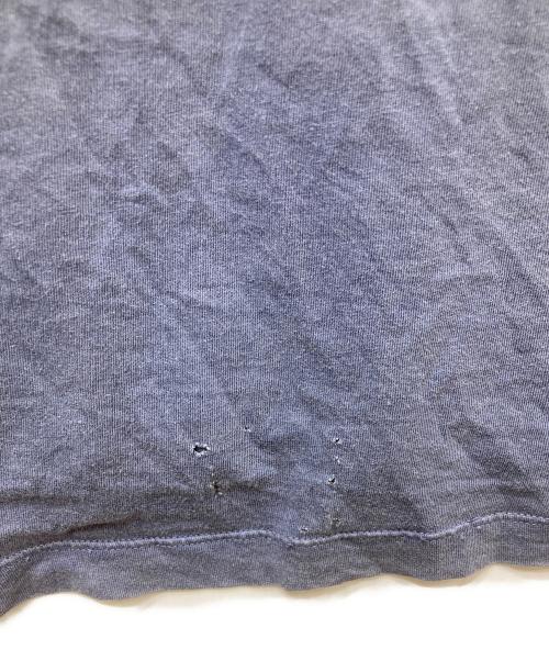 Maison Margiela（メゾンマルジェラ）Maison Margiela (メゾンマルジェラ) プリントTシャツ ネイビー サイズ:50の古着・服飾アイテム