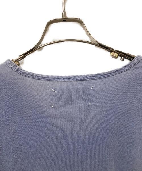 Maison Margiela（メゾンマルジェラ）Maison Margiela (メゾンマルジェラ) プリントTシャツ ネイビー サイズ:50の古着・服飾アイテム