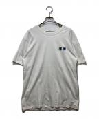 maison kitsuneメゾンキツネ）の古着「ダブルフォックスロゴ Tシャツ」｜ホワイト