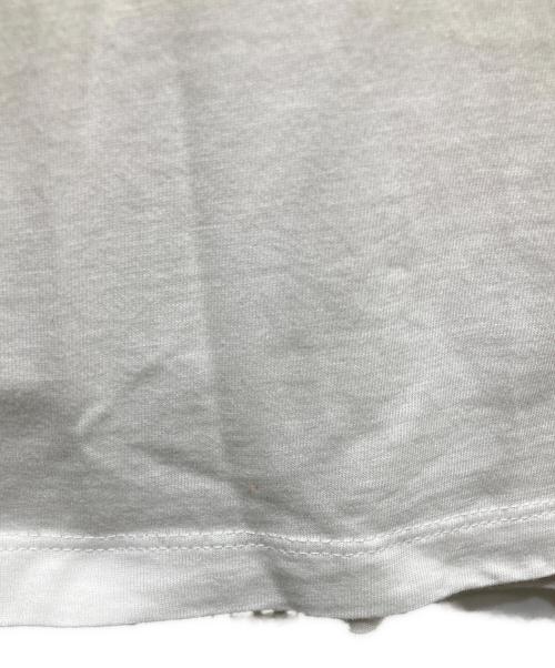 maison kitsune（メゾンキツネ）maison kitsune (メゾンキツネ) ダブルフォックスロゴ Tシャツ ホワイト サイズ:Lの古着・服飾アイテム