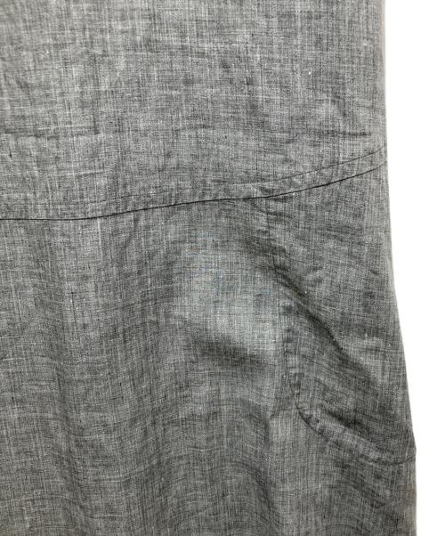 ARTS&SCIENCE（アーツアンドサイエンス）ARTS&SCIENCE (アーツアンドサイエンス) リネン ノースリーブワンピース グレー サイズ:1の古着・服飾アイテム