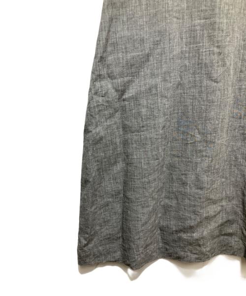 ARTS&SCIENCE（アーツアンドサイエンス）ARTS&SCIENCE (アーツアンドサイエンス) リネン ノースリーブワンピース グレー サイズ:1の古着・服飾アイテム