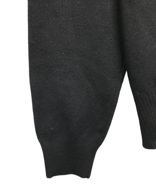 AMI Alexandre Mattiussi（アミアレクサンドルマテュッシ）AMI Alexandre Mattiussi (アミアレクサンドルマテュッシ) Ami de Coeur Cardigan(アミドゥクールカーディガン)　 ブラック サイズ:Lの古着・服飾アイテム