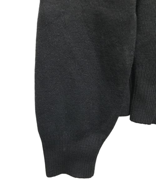 AMI Alexandre Mattiussi（アミアレクサンドルマテュッシ）AMI Alexandre Mattiussi (アミアレクサンドルマテュッシ) Ami de Coeur Cardigan(アミドゥクールカーディガン)　 ブラック サイズ:Lの古着・服飾アイテム