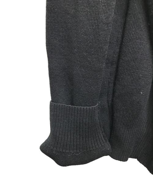 AMI Alexandre Mattiussi（アミアレクサンドルマテュッシ）AMI Alexandre Mattiussi (アミアレクサンドルマテュッシ) Ami de Coeur Cardigan(アミドゥクールカーディガン)　 ブラック サイズ:Lの古着・服飾アイテム