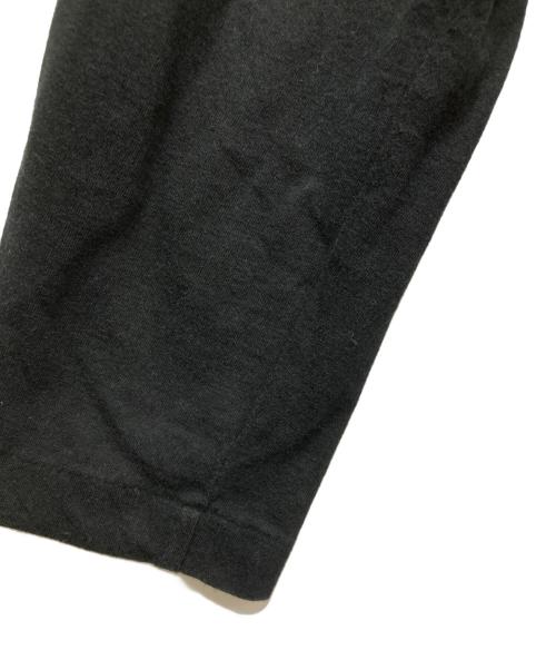 COMME des GARCONS COMME des GARCONS（コムデギャルソン コムデギャルソン）COMME des GARCONS COMME des GARCONS (コムデギャルソン コムデギャルソン) AD2022 コットンロングスリーブカットソー RZ-T0006 / 無地 長袖Tシャツ ブラック サイズ:Sの古着・服飾アイテム