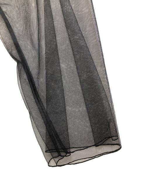 INSCRIRE（アンスクリア）INSCRIRE (アンスクリア) Tulle Blouse/チュールブラウス ブラック サイズ:なしの古着・服飾アイテム