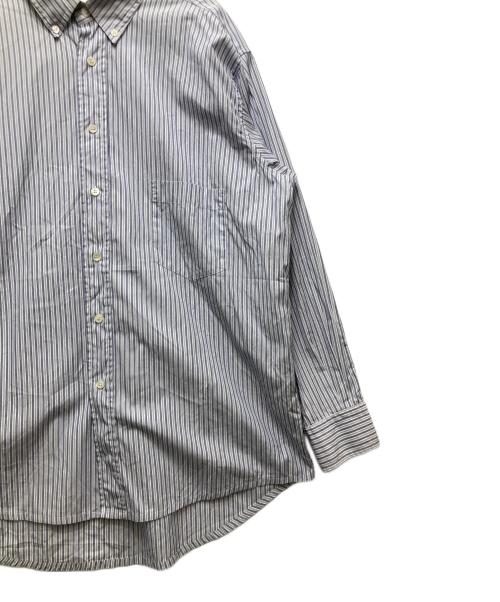 COVERT WOMAN（コバ―トウーマン）COVERT WOMAN (コバ―トウーマン) ストライプシャツ ブルー サイズ:無の古着・服飾アイテム