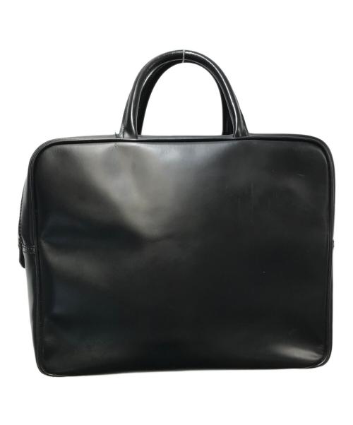 COMME des GARCONS（コムデギャルソン）COMME des GARCONS (コムデギャルソン) スクエアレザーハンドバッグ KZ-K 216 / 青山限定 最初期モデル katsuyuki yoshida for COMME des GARCONS ブラックの古着・服飾アイテム