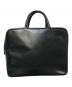 COMME des GARCONS（コムデギャルソン）の古着「スクエアレザーハンドバッグ KZ-K 216 / 青山限定 最初期モデル katsuyuki yoshida for COMME des GARCONS」｜ブラック