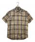 BURBERRY LONDON（バーバリーロンドン）の古着「ノバチェックコットンリネン混シャツ　BBW33-438-50」｜ベージュ