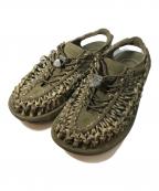 KEENキーン）の古着「UNEEK 3C WOODLAND（ユニーク ウッドランド）　1014891」｜カーキ