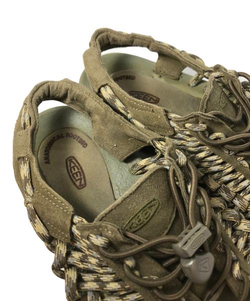 KEEN（キーン）KEEN (キーン) UNEEK 3C WOODLAND（ユニーク ウッドランド）　1014891 カーキ サイズ:25.5の古着・服飾アイテム