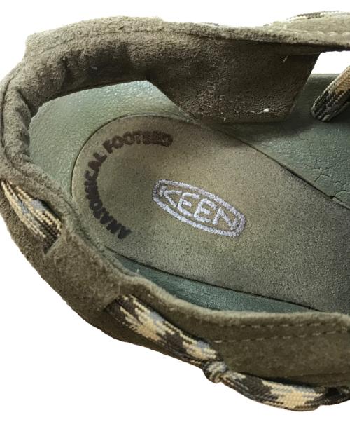 KEEN（キーン）KEEN (キーン) UNEEK 3C WOODLAND（ユニーク ウッドランド）　1014891 カーキ サイズ:25.5の古着・服飾アイテム