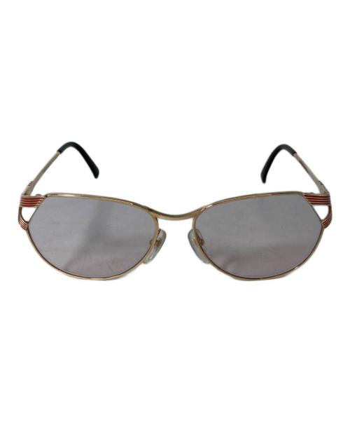 Christian Dior（クリスチャン ディオール）Christian Dior (クリスチャン ディオール) ヴィンテージ眼鏡 ゴールド サイズ:54□15 125の古着・服飾アイテム