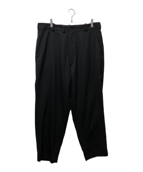 Yohji Yamamoto pour homme（ヨウジヤマモト プールオム）Yohji Yamamoto pour homme (ヨウジヤマモト プールオム) 09AW 猛獣期 ウールギャバジン スラックス HZ-P44-166 ブラック サイズ:2の古着・服飾アイテム