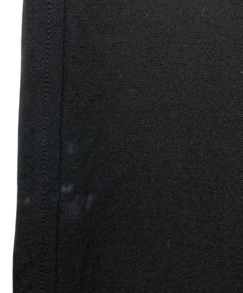 Yohji Yamamoto pour homme（ヨウジヤマモト プールオム）Yohji Yamamoto pour homme (ヨウジヤマモト プールオム) 09AW 猛獣期 ウールギャバジン スラックス HZ-P44-166 ブラック サイズ:2の古着・服飾アイテム