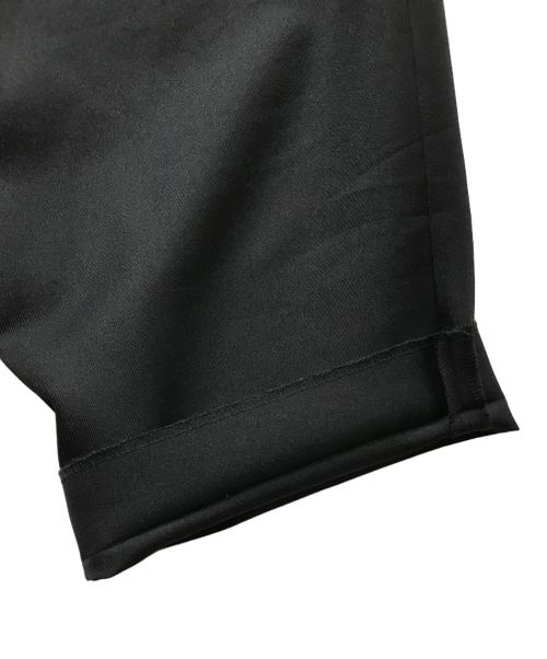 yoshio kubo（ヨシオクボ）yoshio kubo (ヨシオクボ) TWILL WIDE PANT(ツイルワイドパンツ) /  変型デザイン タックパンツ ブラック サイズ:2の古着・服飾アイテム