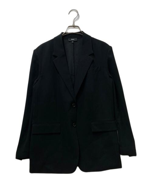 theory（セオリー）theory (セオリー) テーラードジャケット ブラック サイズ:2の古着・服飾アイテム