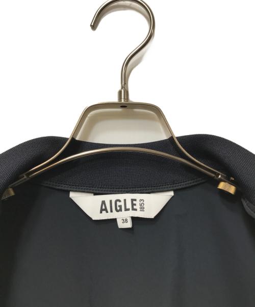 AIGLE（エーグル）AIGLE (エーグル) 撥水 UVカット ライトウェイトブルゾン ブラック サイズ:38の古着・服飾アイテム