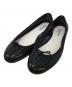 Repetto（レペット）の古着「サンドリオン エナメルバレエシューズ」｜ブラック