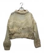 THE TOEザ・トゥー）の古着「SHOREDITCH DAMAGE KNIT(ショーディッチダメージニット)　」｜ベージュ