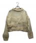 THE TOE（ザ・トゥー）の古着「SHOREDITCH DAMAGE KNIT(ショーディッチダメージニット)　」｜ベージュ