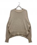 journal standard L'essageジャーナルスタンダード レサージュ）の古着「コットンTAPEワイドプルオーバー　26SS　　26080370080010」｜ベージュ