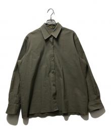 MUSE de Deuxieme Classe（ミューズ ドゥーズィエム クラス）の古着「STRETCH TWILL CACHE SH」｜ベージュ