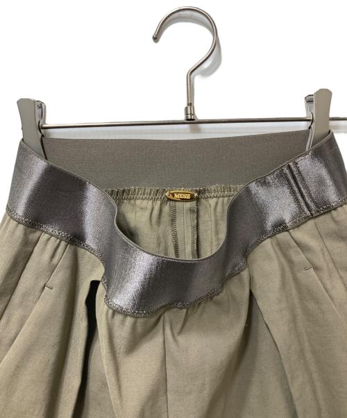 MUSE de Deuxieme Classe（ミューズ ドゥーズィエム クラス）MUSE de Deuxieme Classe (ミューズ ドゥーズィエム クラス) STRETCH TWILL タックパンツ ベージュ サイズ:36の古着・服飾アイテム