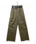 MUSE de Deuxieme Classe（ミューズ ドゥーズィエム クラス）の古着「STRETCH TWILL タックパンツ」｜ベージュ