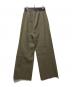 MUSE de Deuxieme Classe (ミューズ ドゥーズィエム クラス) STRETCH TWILL タックパンツ ベージュ サイズ:36：10000円