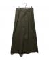 MUSE de Deuxieme Classe（ミューズ ドゥーズィエム クラス）の古着「25SS STRETCH TWILL B/FLARE(ストレッチ ツイル フレア) スカート 25060520413010」｜ベージュ