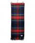 JOHNSTONS OF ELGIN (ジョンストンズ オブ エルガン) チェック柄大判カシミヤストール マルチカラー：15000円