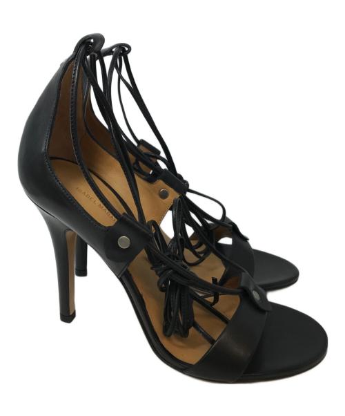 ISABEL MARANT（イザベルマラン）ISABEL MARANT (イザベルマラン) VEGETAL LEATHER SHOES ブラック サイズ:38の古着・服飾アイテム