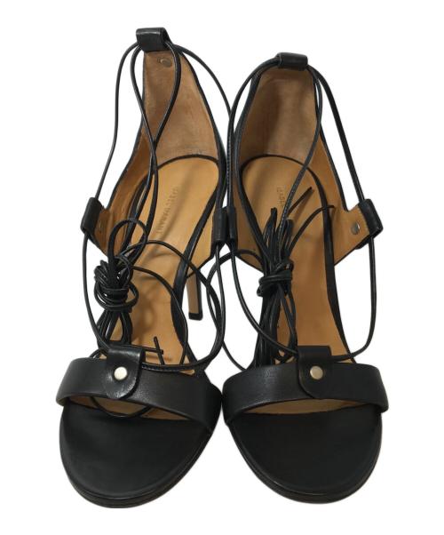 ISABEL MARANT（イザベルマラン）ISABEL MARANT (イザベルマラン) VEGETAL LEATHER SHOES ブラック サイズ:38の古着・服飾アイテム